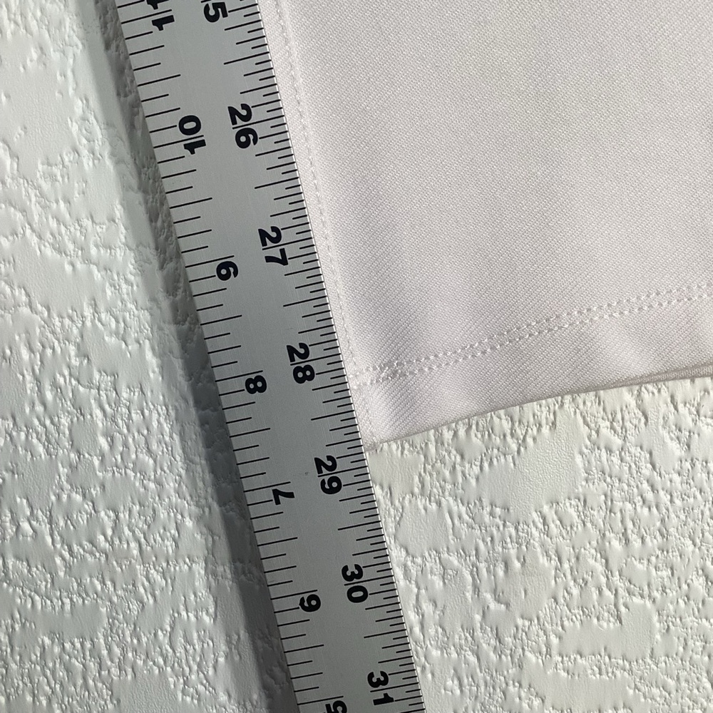 Betabrand Dress Yoga Pant White Straight Size Medium Petite W0076 - Picture 10 of 12